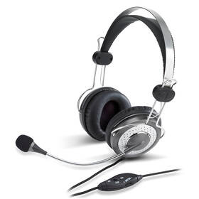 Headset Genius HS-04SU čierny/strieborný


