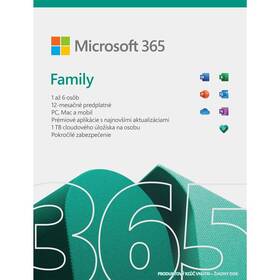 Softvér Microsoft Microsoft 365 pre rodiny SK 

