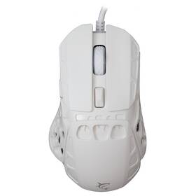 Myš White Shark ECTOR biela

