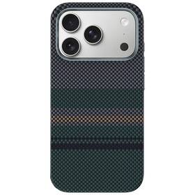 Kryt na mobil Benks ArmorPro Aurora Kevlar na Apple iPhone 17 Pro modrý/zelený

