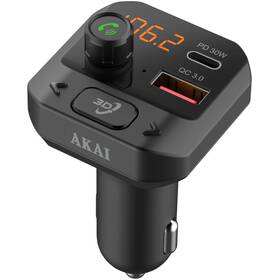 FM Transmitter AKAI FMT-40BT čierny

