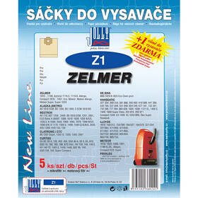 Vrecká pre vysávače Jolly Z 1 (5 ks) 

