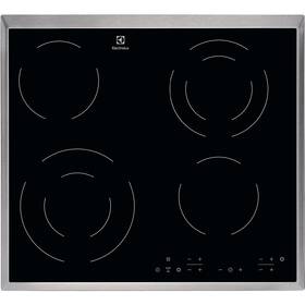 Sklokeramická varná doska Electrolux EHF6342XOK čierna/nerez

