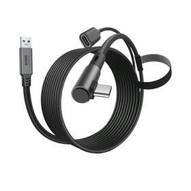 Kábel KIWI design 5M Link Cable with charing čierny

