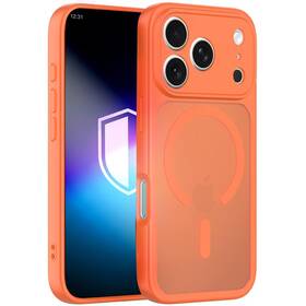 Kryt na mobil 3mk Misty MagCase  na Apple iPhone 17 Pro oranžový

