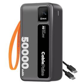 Powerbank Obal:Me CablePulse Powerbanka 50000mAh 22,5W čierna

