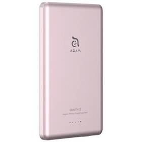 Powerbank ADAM Elements GRAVITY C5 5000 mAh ružová

