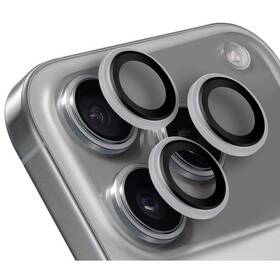 Ochranné sklo šošovky fotoaparátu Obal:Me na Apple iPhone 17 Pro/17 Pro Max strieborné

