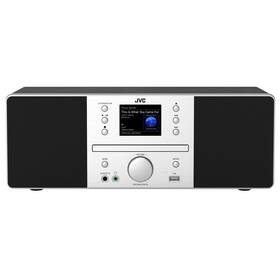Mikro HiFi systém JVC RD-E874B čierny/strieborný

