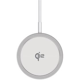 Bezdrôtová nabíjačka WG Fast Magnet Qi2 15W biela

