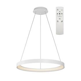 Závesné svietidlo Top Light Orbit 50BZ RC, 40W, max.4000lm, stmievanie, 3000-6500K, diaľkové ovládanie, 50 cm biele

