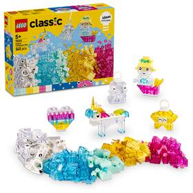 Stavebnica LEGO® Classic 11040 Kúzelná priehľadná krabička 

