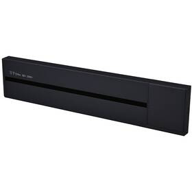 Zásuvková lišta Viking 60 cm, na 7 modulov, povrchová čierna

