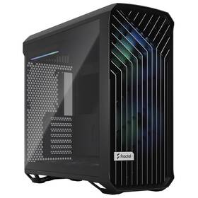 Case FRACTAL DESIGN RGB Tempered Glass Light Tint čierna

