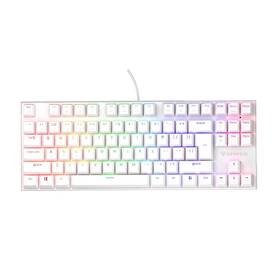 Klávesnica Genesis THOR 303 TKL RGB, Outemu Peach Silent, US layout biela

