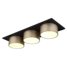 LED stropné svietidlo GLOBO RAYMOND 569643 čierne

