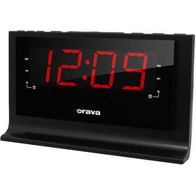 Rádiobudík Orava RBD-612 čierna farba
