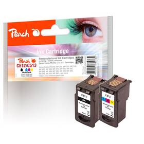 Cartridge Peach Canon PG-512/CL-513, MultiPack, 520/500 strán - CMYK 

