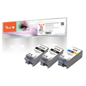 Cartridge Peach Canon PGI-35/CLI-36 MultiPack Plus, 2x210, 1x275 strán - CMYK 

