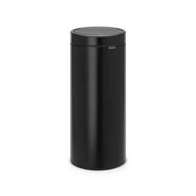 Odpadkový kôš Brabantia Touch Bin New 30 l, matt black čierny

