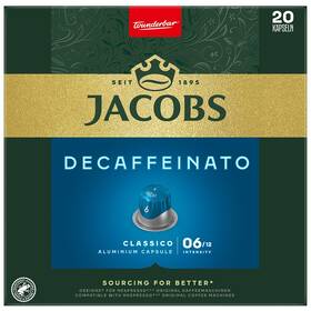 Kapsuly pre espressá Jacobs Decaffeinato (20 ks) 

