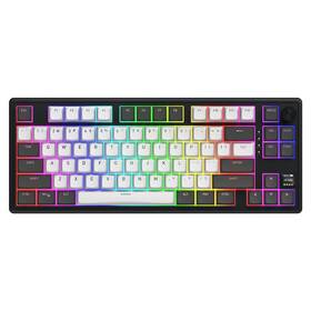 Klávesnica HATOR Skyfall 80 PRO Wireless, US layout čierna/biela

