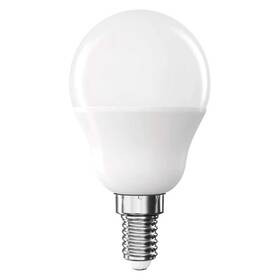 LED žiarovka EMOS Classic mini globe, 2,5 W, 350lm, E14, teplá biela 

