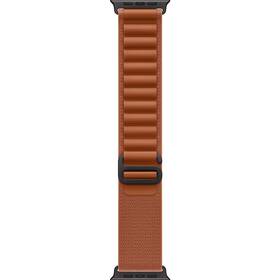 Remienok Apple 49mm terakotový alpský ťah – M – čierny titán 

