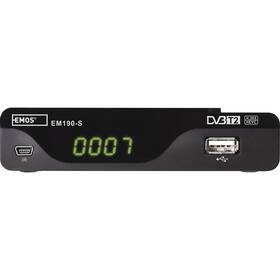 Set-top box EMOS EM190-S HD čierna farba
