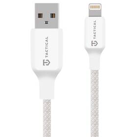 Kábel Tactical Stitch Thread USB-A/Lightning 1m biely

