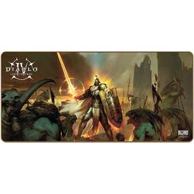 Podložka pod klávesnicu a myš FSH Diablo IV: Lord of Hatred - Paladin Mousepad, XL sivá


