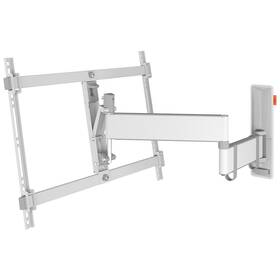 Držiak na TV Vogel’s TVM 3643W polohovateľný, pre uhlopriečky 40" až 77", nosnosť 35 kg biely

