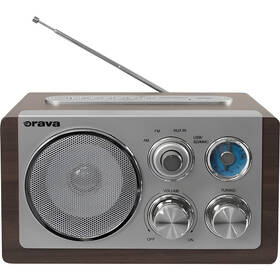 Rádioprijímač Orava RR-29 A drevený

