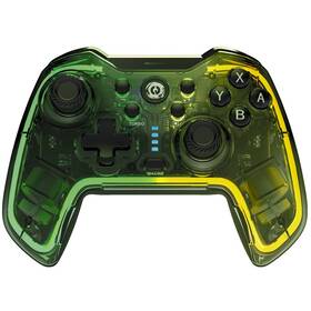 Gamepad Canyon GPW-02 RGB 5v1 (Nintendo Switch, iOS 13.0, Android, PC, PS3) priehľadný

