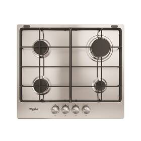 Plynová varná platňa Whirlpool TKRL 650 IX nerez

