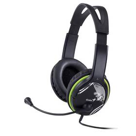Headset Genius HS-400A čierny/zelený

