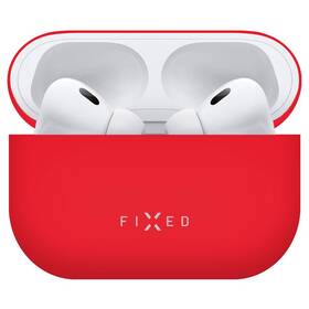 Puzdro FIXED Silky pre Apple AirPods Pro 2 červené

