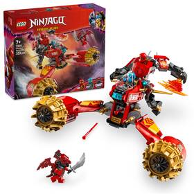 Stavebnica LEGO® NINJAGO® 71830 Kaiov búrkový jazdec a drak 

