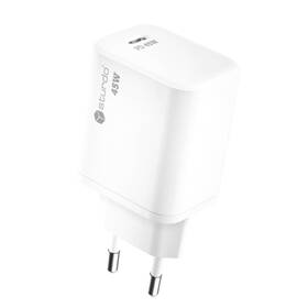 Nabíjačka do siete Sturdo GaN USB-C 45W PD biela

