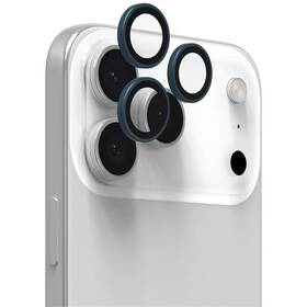 Ochranné sklo šošovky fotoaparátu ZAGG InvisibleShield Premium GL (CameraRings) na Apple iPhone 17 Pro/17 Pro Max/16 Pro/16 Pro Max/15 Pro/15 Pro Max modré

