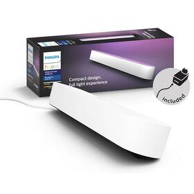 Stolové svietidlo Philips Play White and Color Ambiance Single Pack biele

