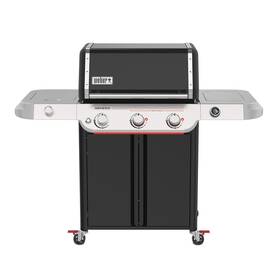 Gril záhradný plynový Weber E-335W Black čierny

