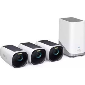 IP kamera Anker eufy S330 4K (3 ks + HomeBase 3) biely

