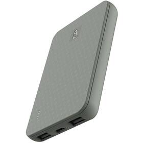 Powerbank GP B+ Series, 12W 5000 mAh sivý/zelený

