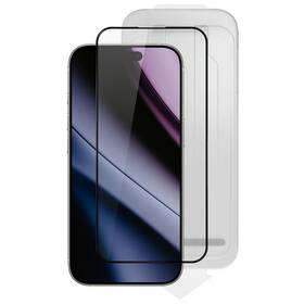 Tvrdené sklo Epico ImpactCeramic Glass 3D Ultra s aplikátorom na Apple iPhone 16 Pro Max/17 Pro Max 

