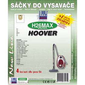 Vrecká pre vysávače Jolly MAX H 26 (4 ks) 

