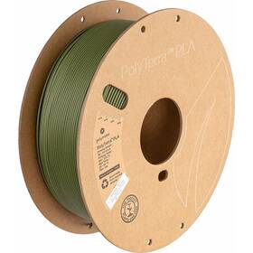 Tlačová struna (filament) Polymaker PolyTerra PLA, 1,75 mm, 1 kg - Army Dark Green 
