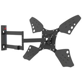 Držiak na TV Barkan 3400L, polohovateľný, pre uhlopriečky 13" až 83", nosnosť 50 kg čierny

