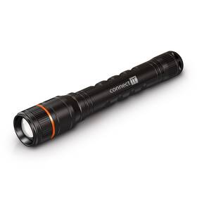 Lampáš Connect IT GLEAM 300 LED, 2x AA čierna

