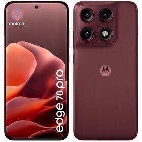 Mobilný telefón Motorola Edge 70 Pro 5G 8 GB / 256 GB červený

